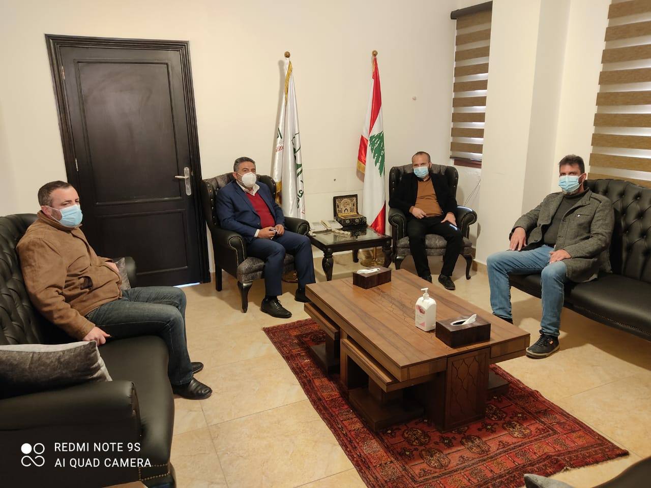 لقاء رئيس اتحاد بلديات جبل عامل مع ادارة موقع مرجعيون