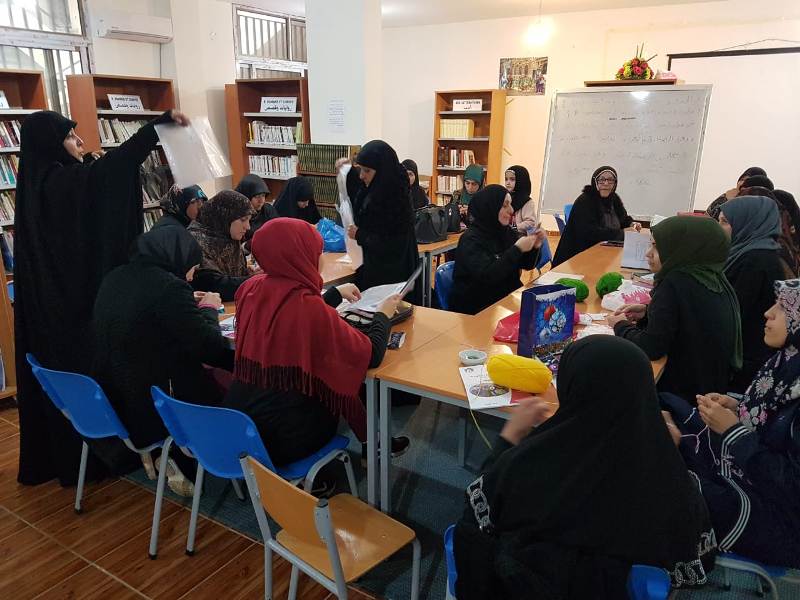 ورشة حول تعليم الكروشية للنساء في بلدة مجدل سلم
